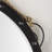 27" Coastal Round Mirror with Hanging Rope