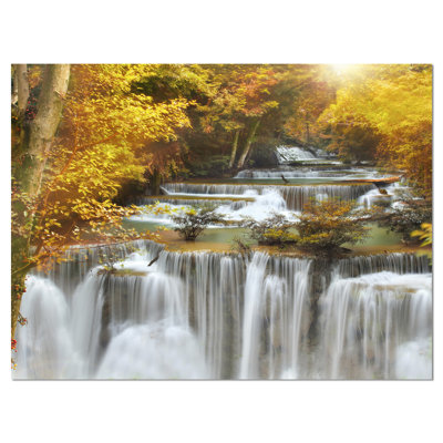 " Autumn Huai Mae Kamin Waterfall "