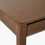 Bureau d'écriture en bois massif avec 2 tiroirs dissimulés Modern Modern-1489056877
