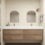 Meuble-lavabo mural double 60 po Victoria-94524409