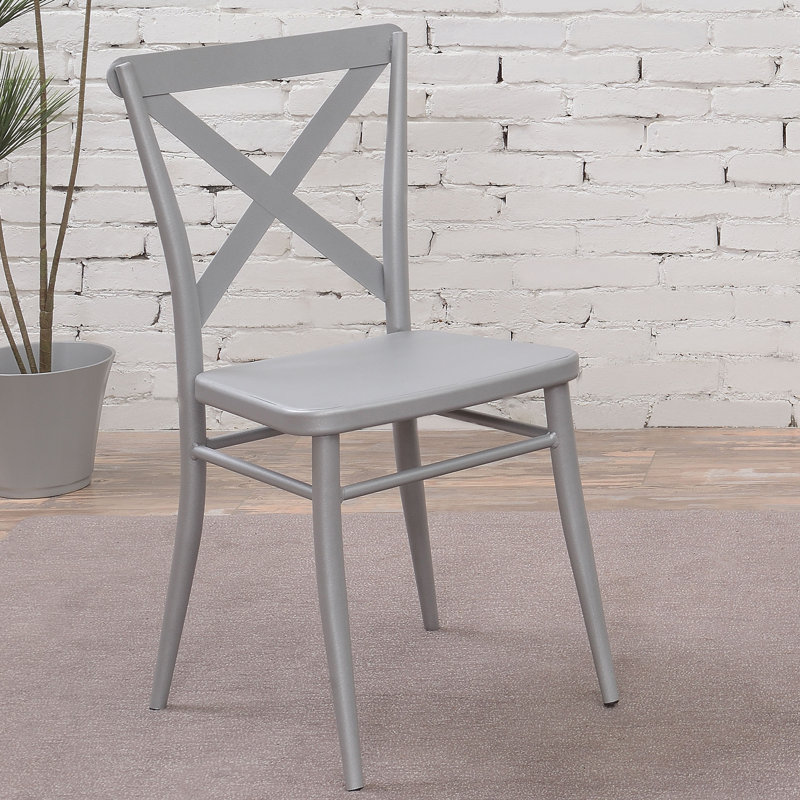 Chaise d'appoint Jakeya, Argent