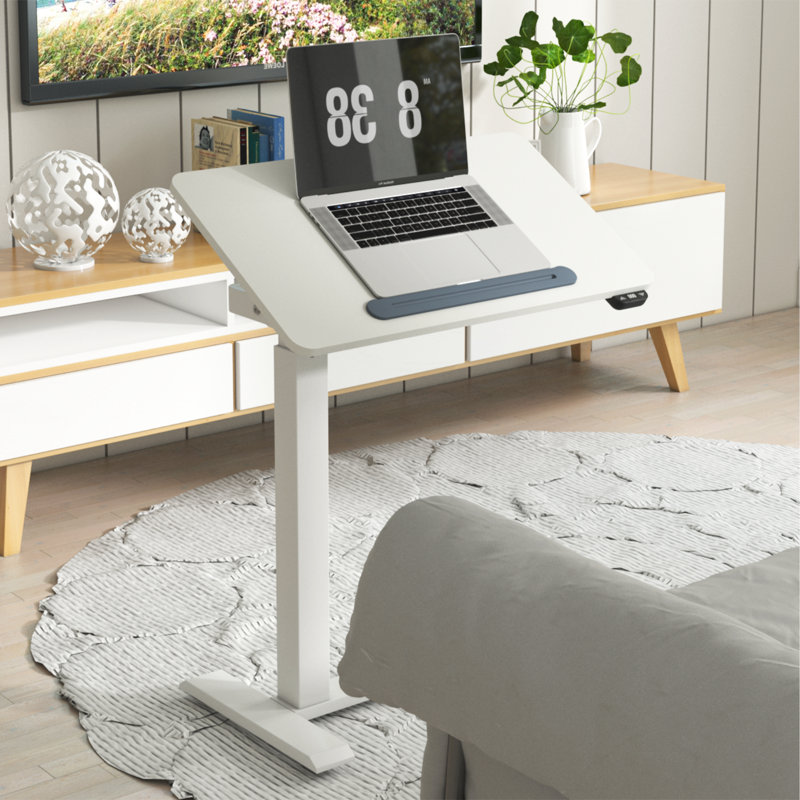 K30016 Electric Height Adjustable Standing Desk, White