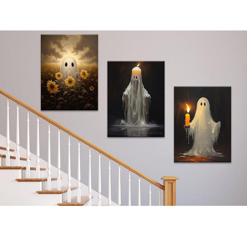 3 Piece Wrapped Canvas Wall Art, 60cm H x 40cm W