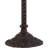 Ospina 70'' Brown Torchiere Floor Lamp