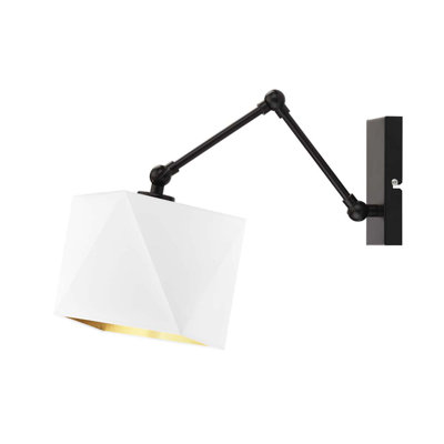 Zader Steel Armed Sconce