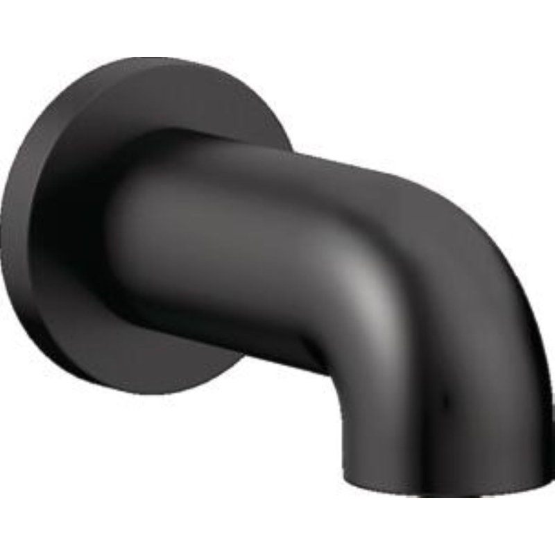 Trinsic Wall Mounted Tub Spout Trim, Matte Black