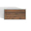 Banc de repose-pieds multifonctionnel surdimensionné avec couvercle réversible en bois / coussin Aniva 46,1 po-131108810