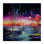 Art mural abstrait sur toile de paysage côtier par Nuk Nalandro