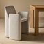Parentheses Upholstered Arm Chair-519281049