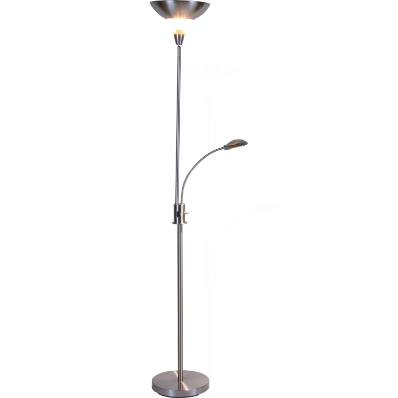 Torch lamp with LED reading light