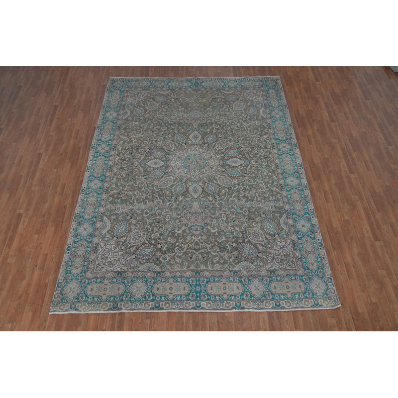 Tapis traditionnel en laine 9 x 13