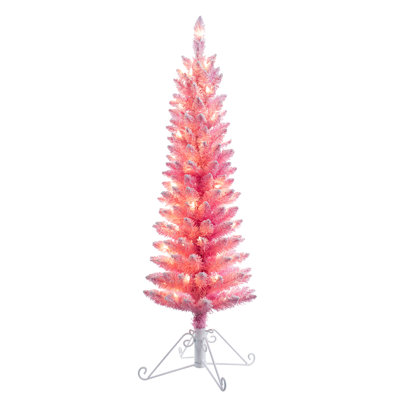 48' Lighted Fir Christmas Tree