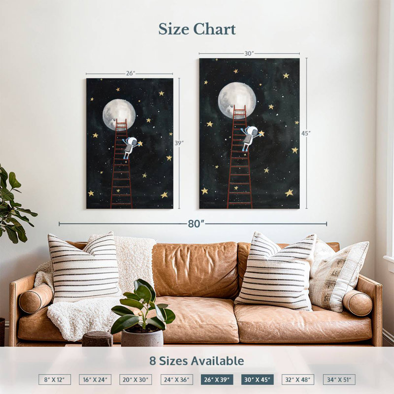 Ashelle Grab A Star, 39" H x 26" W