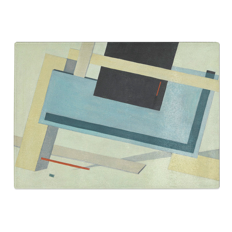 Proun 4B by El Lissitzky Chopping Board, 0.4cm H x 28.5cm W x 39cm L