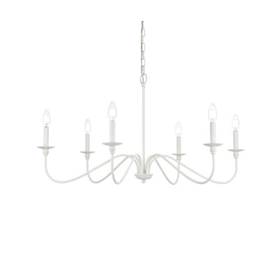Ableton Iron 6-Light Chandelier