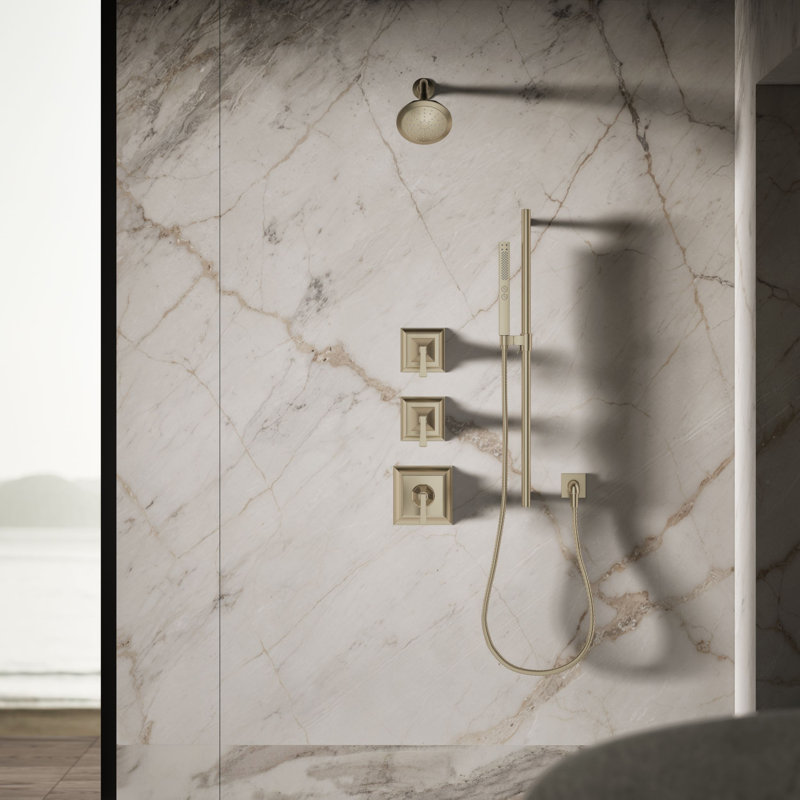 Memoirs Full/Standard Fixed Shower Head, Vibrant Brushed Bronze