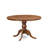 5-piece Dining Room set included a Kitchen Table and 4 Platinum Gray Polyester fabric Dining Room Chairs with Button Tufted Back - Antique Walnut Finish-1848047199