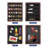 11X14inch Large Shadow Box Picture Frames Deep Shadow Boxes Display Cases With Removable Shelves, Wooden Memory Boxes For Keepsakes, Burgundy