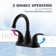 Centerset 2-Handle High Arc Bathroom Faucet with Drain Assembly