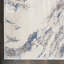 Tapis bleu / ivoire / gris à motif abstrait Sienna-875799013
