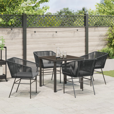 4 - Person Patio Dining Set Table,
