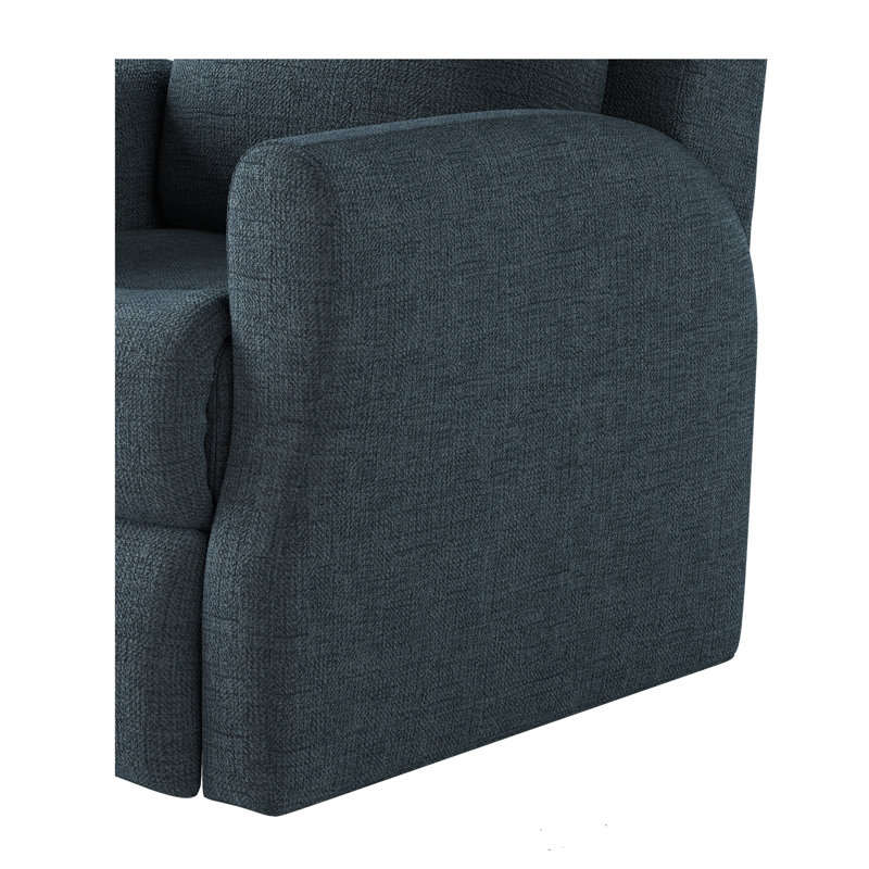 Fauteuil inclinable et pivotant Fame, Bleu