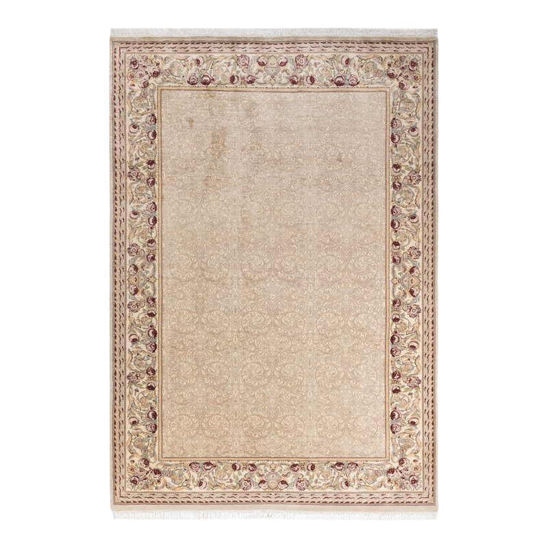 Classic One-of-a-Kind 6' 1" X 9' 3" Hand Knotted Area Rug
