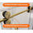 56-60 in. W x 76 in. H Single Sliding Frameless Shower Door in Brushed Gold with 3/8 in.（10mm）Clear Tempered Glass-124840885
