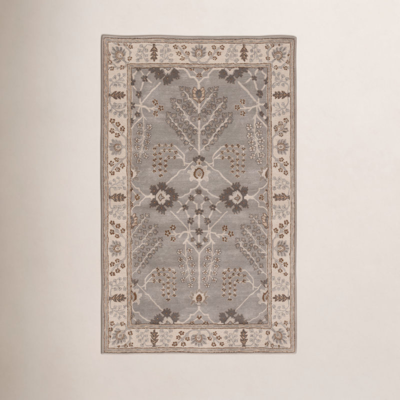 Poeme Wool Oriental Area Rug, Rectangle 8' x 10'
