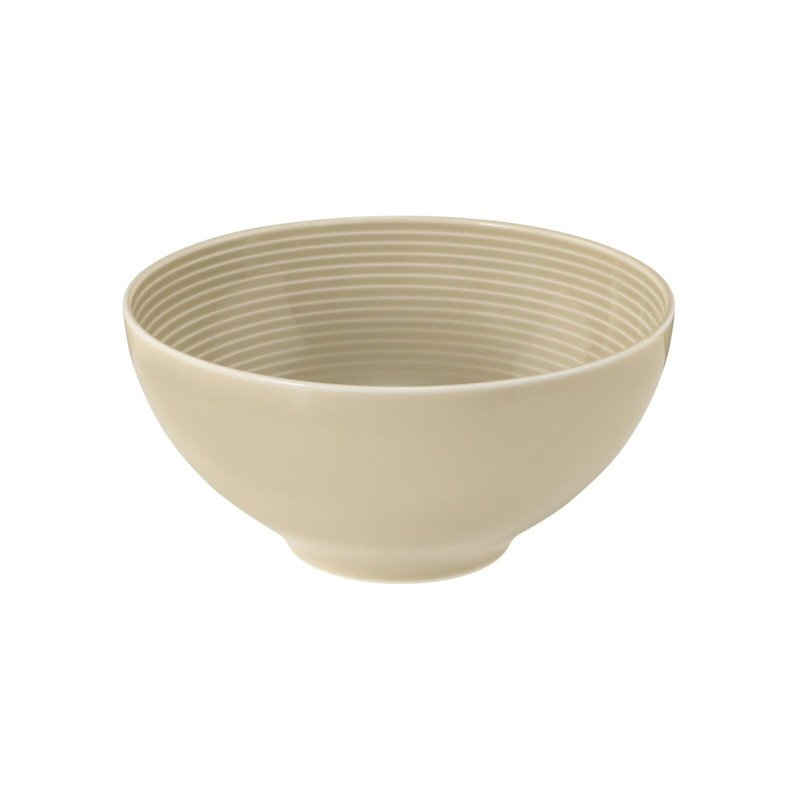 Zaydaan Porcelain Cereal Bowl, Sand