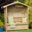 Millville Solid Wood Outdoor Bench