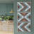 Geometric Western Shape " Western Decor Geometric Polygon Pattern Collage Abstract Shapes For Cabin Cottage " 3 - Pieces-100136361-100136360