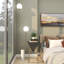 Ixia Contemporary Marble 73" Tree Floor Lamp-804389636