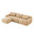 L-Shaped Soft And Fluffy Plush Fabric