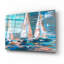 «Pop Regatta 2» par Ethan Harper, art mural en verre acrylique