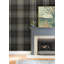 Westley Black Plaid Wallpaper-222011465