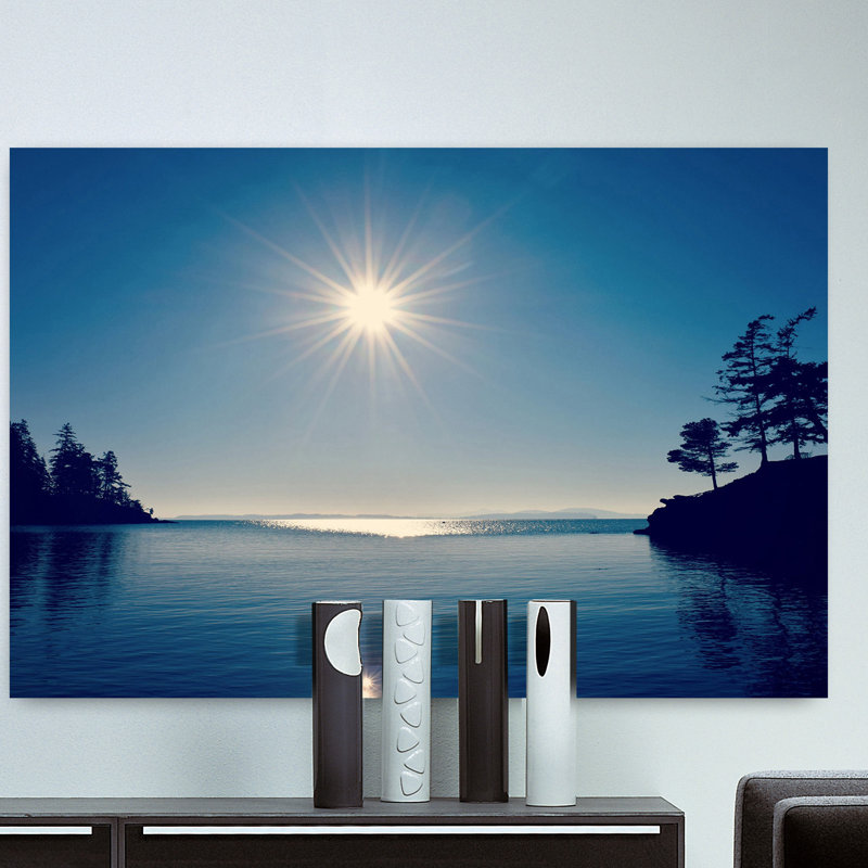 Reproduction d’art sur toile tendue "ne pas endommager" par robin, H 20 po x l 30 po x P 1,5 po