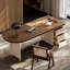 Bureau de direction rectangulaire Modern Modern-867827474