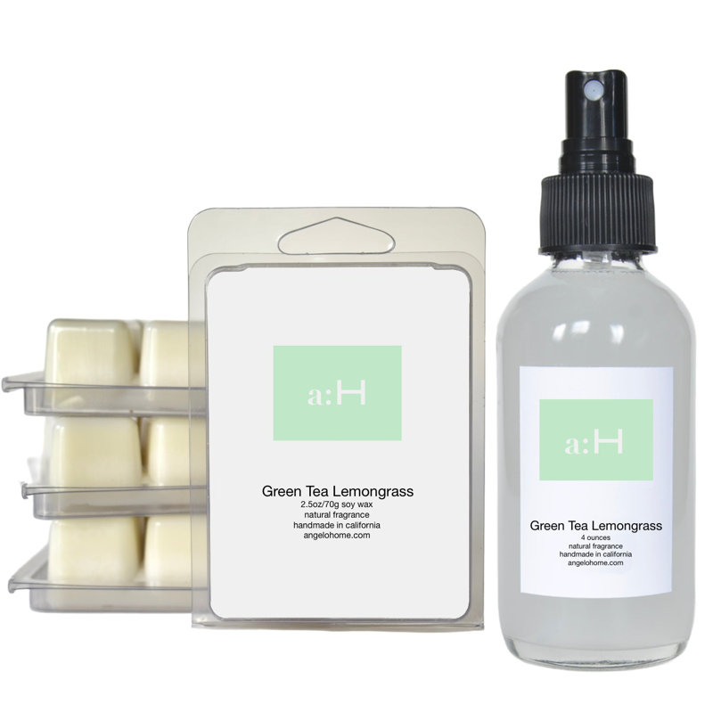 A: H Bougie thé vert citronnelle