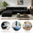 Upholstered Sectional Sofa, Cloud Couch Modular Sofa Deep Seat Couch for Living Room Bedroom-613353355