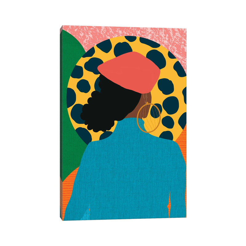 Spotted In Red by Sagmoon Paper Co. - Wrapped Canvas Print, 20.32 cm H x 30.48 cm W