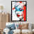 Black Single Picture Framed