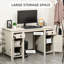 Bureau d'ordinateur avec rangement Farmhouse