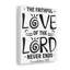 The Faithful Love of the Lord Lamentations 3:22 1 Piece Wrapped Canvas Wall Art