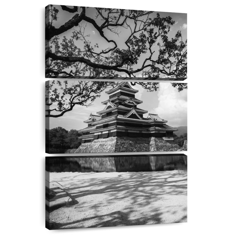 Masam Matsumoto Castle, 32" H x 20" W