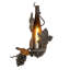 1 - Light Armed Sconce
