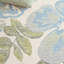 Laine touffetée à la main Jardin; Tapis d'intérieur floral en coton-117794401