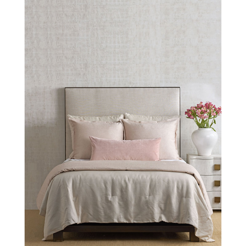 Screen Pillow, 22" x 22", Rose