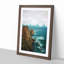Ocean View from Faro Cabo Penas in Spain - Picture Frame Painting Print-55576967-55576966