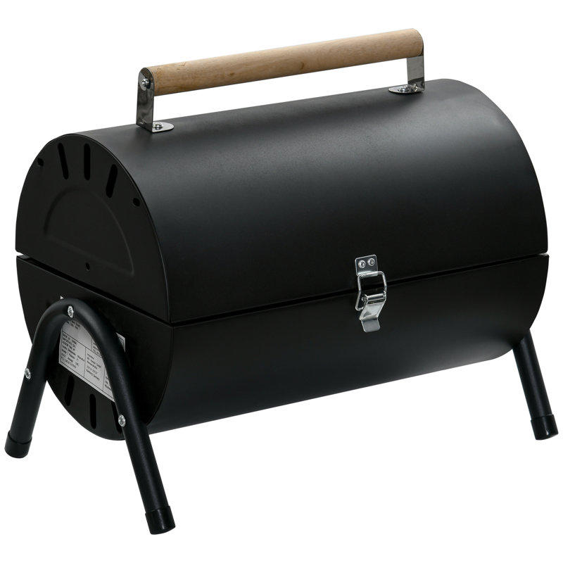 10.5" Outsunny Portable Charcoal Grill
